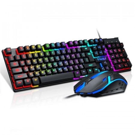 Клавиатура и мышь T-Wolf TF 200 USB White - image 1