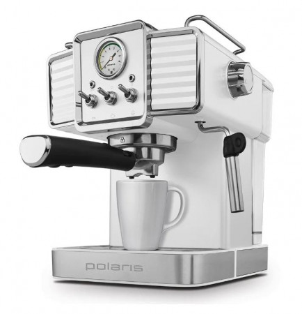 Кофеварка рожковая Polaris PCM 1538E Adore Crema - image 2