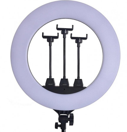 Кольцевая светодиодная лампа для блогеров 45 см Jmary FM-18R - image 1