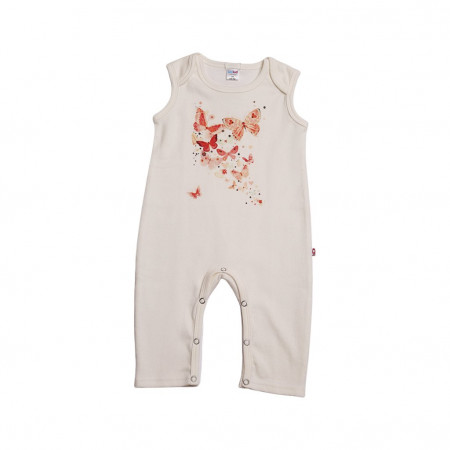 Комбинезон Kid Kid цвет белый принт бабочки для девочки - image 1