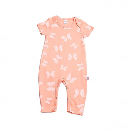 Комбинезон Kid Kid цвет персик принт сад бабочек для девочки - image 1