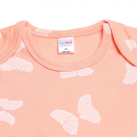 Комбинезон Kid Kid цвет персик принт сад бабочек для девочки - image 3