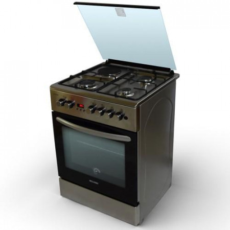 Комбинированная плита DELUSSO T6311T6 INOX - image 2