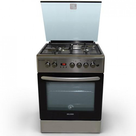 Комбинированная плита DELUSSO T6311T6 INOX - image 1