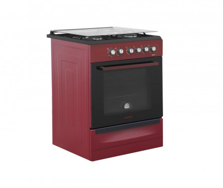 Комбинированная плита Shivaki 6300 Burgundy - image 1