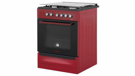 Комбинированная плита Shivaki 6300 Burgundy - image 3