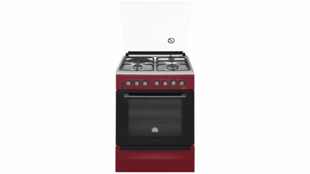 Комбинированная плита Shivaki 6302-K Burgundy - image 4