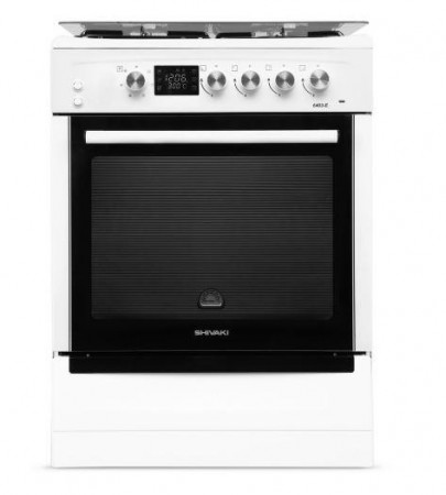 Комбинированная плита Shivaki 6403-E (Белая) - image 1