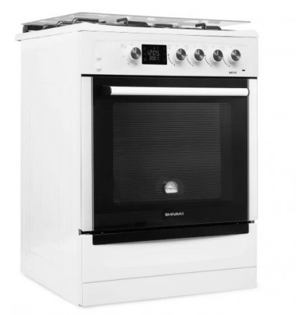 Комбинированная плита Shivaki 6403-E (Белая) - image 6