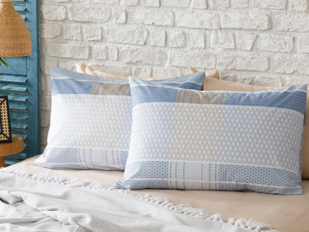 Комплект наволочек Urban Check 50×70 см 2 шт - image 1