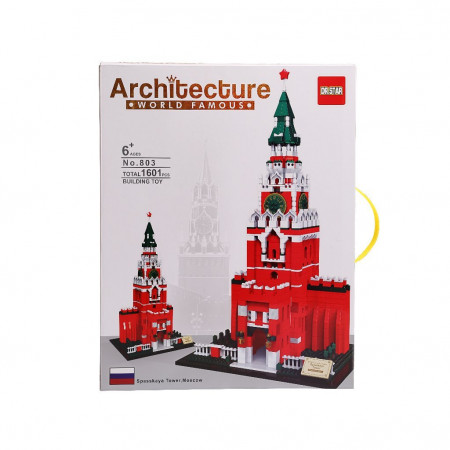 Конструктор DR.STAR 1601 pcs Building Mlock Moscow Spark Tower - image 1