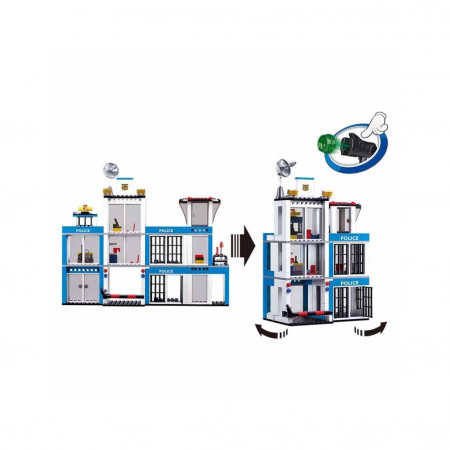 Конструктор Quois M38-B0660 "Полиция" - image 4