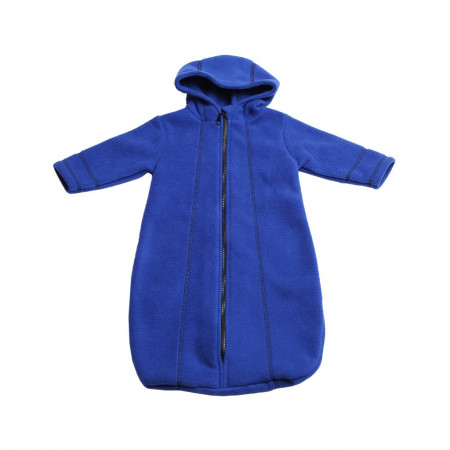 Конверт Kid kid цвет синий Флискид с капюшоном отстроч декор  швами для мальчика - image 1