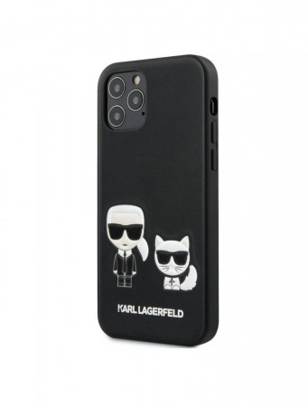 Кожаный чехол Lagerfeld & choupette для Iphone 12 - image 1