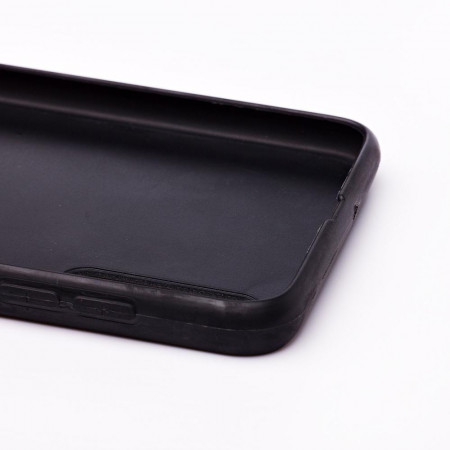 Кожаный чехол X-Level для Samsung A30S Черный - image 3