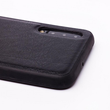 Кожаный чехол X-Level для Samsung A30S Черный - image 1