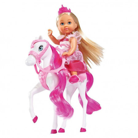 Кукла SIMBA Еви на лошади - image 1