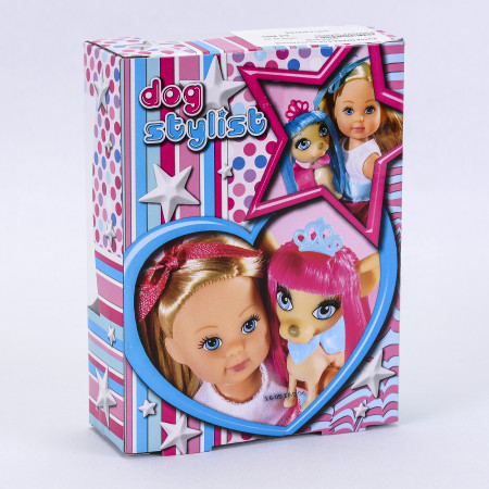 Кукла SIMBA Еви со стильной собачкой - image 2