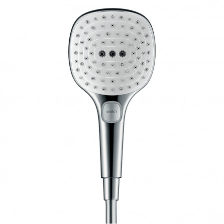Лейка душевая Hansgrohe HAND SHOWER RAINDANCE SELECT E 120 WHITE/CHROME - image 2