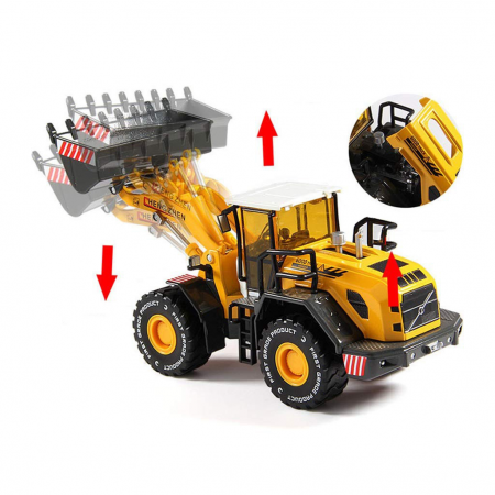 Машинка MSZ 1:50 Wheel Loader - image 2