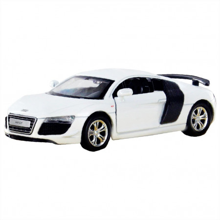 Машинка Rastar "Audi R8 GT" белый 1:32 - image 1