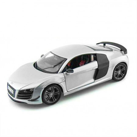 Машинка Rastar "Audi R8 GT" серебряный 1:43 - image 1