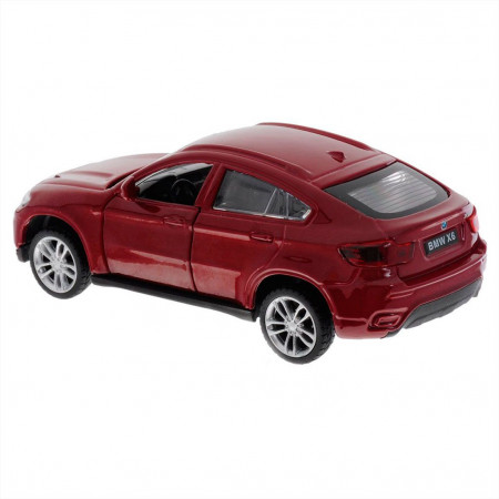Машинка Rastar "BMW X6" красный 1:43 - image 2
