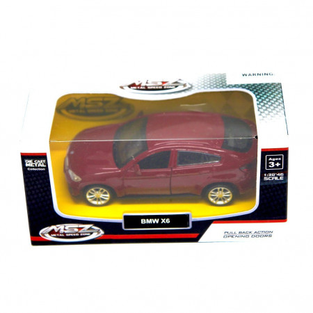 Машинка Rastar "BMW X6" красный 1:43 - image 4