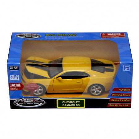 Машинка Rastar "Chevrolet Camaro SS" желтый 1:32 - image 2