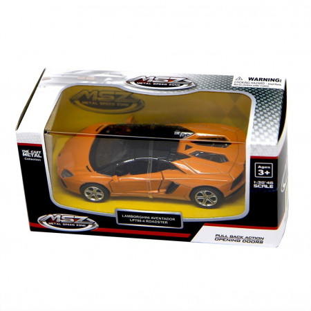 Машинка Rastar "Lamborghini Aventador LP700-4 Roadster" оранжевый 1:43 - image 3