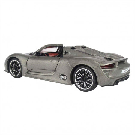 Машинка Rastar "Porsche 918 Spyder" серый 1:41 - image 2