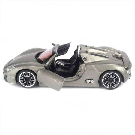 Машинка Rastar "Porsche 918 Spyder" серый 1:41 - image 3