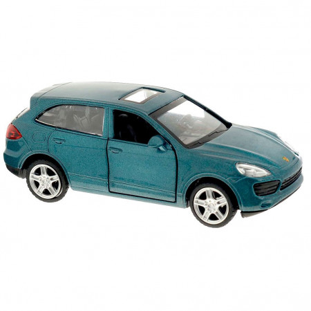 Машинка Rastar "Porsche Cayenne S" silver голубой 1:43 - image 1