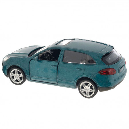 Машинка Rastar "Porsche Cayenne S" silver голубой 1:43 - image 2