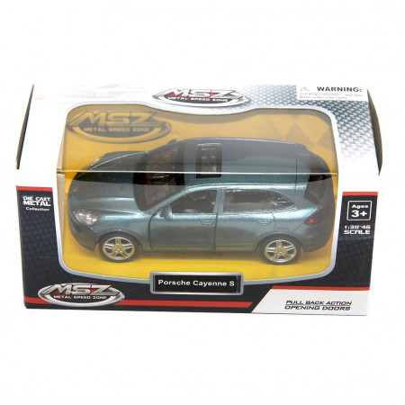 Машинка Rastar "Porsche Cayenne S" silver голубой 1:43 - image 3