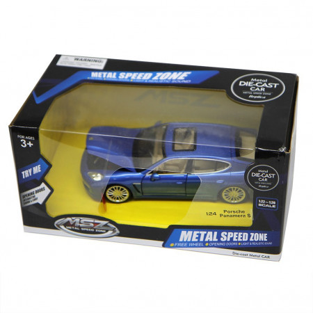 Машинка Rastar "Porsche Panamera" S  голубой 1:24 - image 2