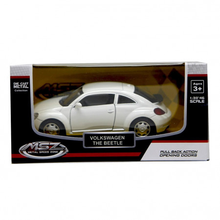 Машинка Rastar "Volkswagen The Beetle" белый 1:38 - image 3