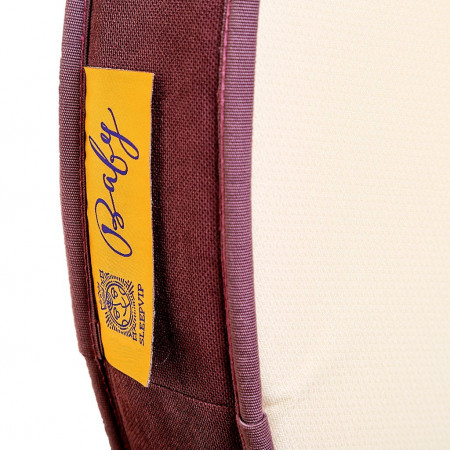 Матрас детский Sleep Vip Baby бордовый 80см*80см - image 3