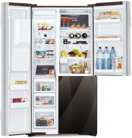 Многодверный холодильник HITACHI R-M700AGPU4XMIR (Серебристое стекло) - image 2