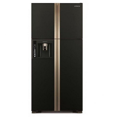 Многодверный холодильник HITACHI R-W660PUC3 GBK (Черное стекло) - image 2