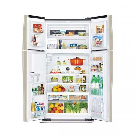 Многодверный холодильник HITACHI R-W720PUC1 INX (Стальной) - image 1