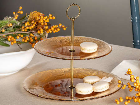 Многоярусная подставка Fuchsia 21+27 см - image 1