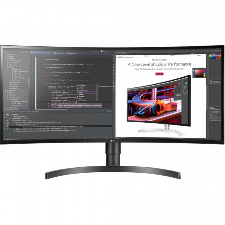 Монитор LG 34" IPS 34WL85C LED Curved Monitor HDMI (5mc, WQHD, 3440x1440) - image 5