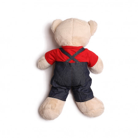 Мягкая игрушка Toysbase Медведь Plush Toy Bear in overalls with shirt (мальчик) - image 2