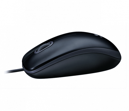 Мышь Logitech Mouse M100 Black USB - image 3