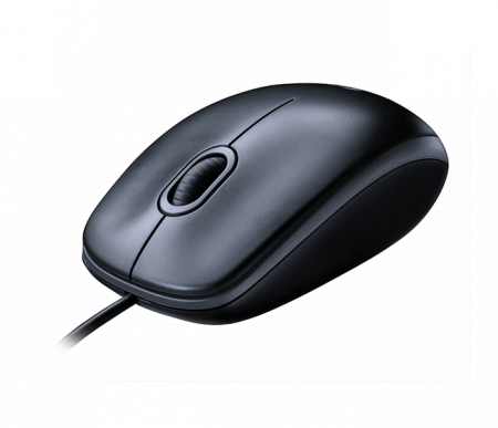 Мышь Logitech Mouse M100 Black USB - image 1