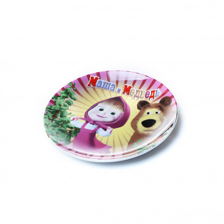 Набор детской посуды Маша и Медведь 3 предмета - image 4