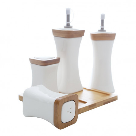 Набор для специй home&you 14069-BIA-POJEM-4CZ CLASSIC - image 3