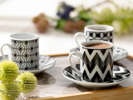 Набор кофейных чашек Rony 80 мл 6 шт. - image 3