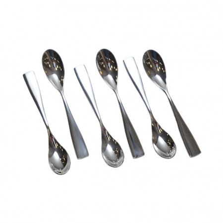 Набор кофейных ложек Stahlberg 6334-S 6 пр. (нерж. сталь) - image 1